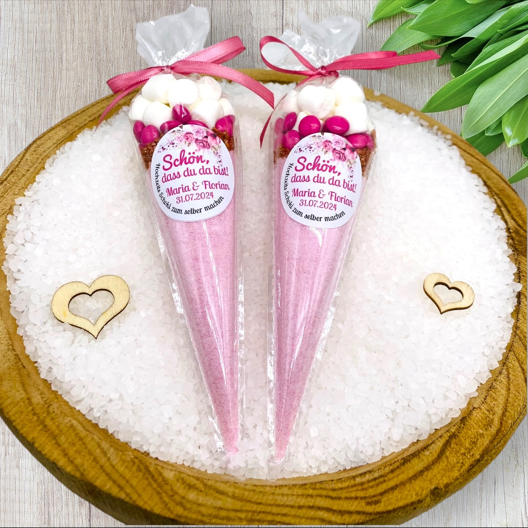 Le GEMME Venezia Geschenkbox „Harmony“ Weiß – Verschiedene Maße, Made In Italy, Für Hochzeiten & Events